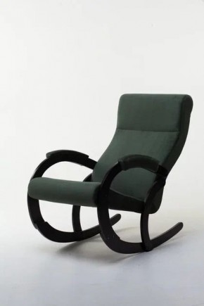 Кресло-качалка КОРСИКА 34-Т-AG (зеленый) в Ялуторовске - jalutorovsk.mebel-74.com | фото