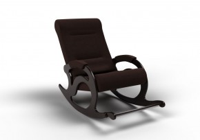 Кресло-качалка Тироль 12-Т-ГР (ткань/венге) ГРАФИТ в Ялуторовске - jalutorovsk.mebel-74.com | фото