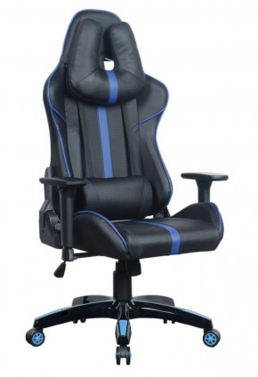 Кресло компьютерное BRABIX "GT Carbon GM-120" (черное/синее) 531930 в Ялуторовске - jalutorovsk.mebel-74.com | фото