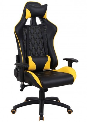 Кресло компьютерное BRABIX "GT Master GM-110" (черное/желтое) 531927 в Ялуторовске - jalutorovsk.mebel-74.com | фото