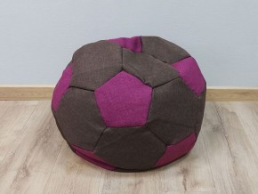 Кресло-мешок Мяч S (Savana Chocolate-Savana Berry) в Ялуторовске - jalutorovsk.mebel-74.com | фото
