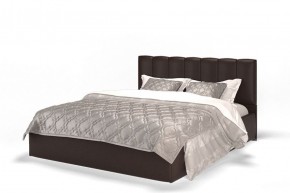 Кровать Элен 1600 + основание с ПМ (Лесмо brown) коричневый в Ялуторовске - jalutorovsk.mebel-74.com | фото