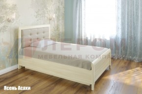 Кровать КР-1031 с мягким изголовьем в Ялуторовске - jalutorovsk.mebel-74.com | фото
