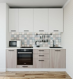Кухонный гарнитур Демо 2200 (Стол. 38мм) в Ялуторовске - jalutorovsk.mebel-74.com | фото