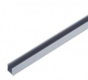 Планка торцевая "П" 4 мм для стеновой панели (алюминий) в Ялуторовске - jalutorovsk.mebel-74.com | фото