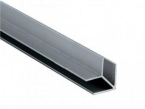 Планка угловая "W" 4 мм для стеновой панели (алюминий) в Ялуторовске - jalutorovsk.mebel-74.com | фото
