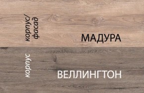 Шкаф 2D1S2NL/D1, DIESEL , цвет дуб мадура/веллингтон в Ялуторовске - jalutorovsk.mebel-74.com | фото