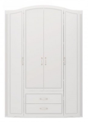 Шкаф для одежды 4-х дв.с ящиками Виктория 2  без зеркал в Ялуторовске - jalutorovsk.mebel-74.com | фото