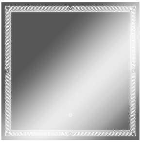 Зеркало Паликир 700х700 с подсветкой Домино (GL7051Z) в Ялуторовске - jalutorovsk.mebel-74.com | фото